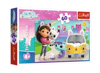 Puzzle - 60 - Gabi i kocie przygody - Koci Domek Gabi Film - Trefl 17415