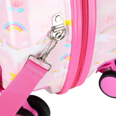 Walizka podróżna dla dzieci na kółkach bagaż podręczny jednorożec