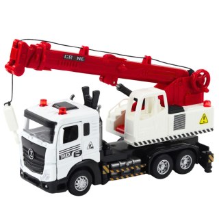 Ciężarówka Z Dźwigiem Metalowa Kabina Regulowany Wysięgnik Światła Dźwięki