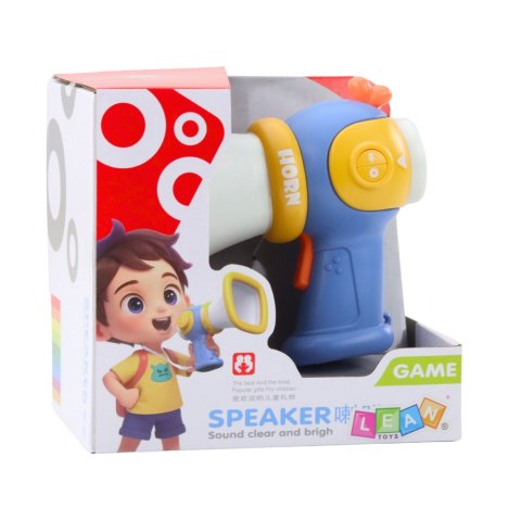 Megafon Dla Dzieci Zmiana Głosu Efekty Świetlne Niebieski