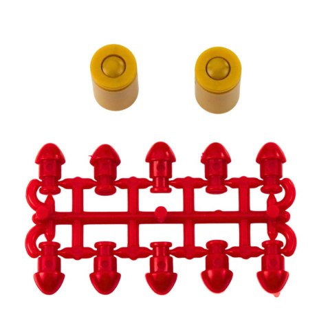 Mini Pistolet Broń Na Naboje I Łuski Czarny 13,5 cm