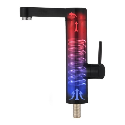 Przepływowy podgrzewacz wody nablatowy NOVEEN IWH965 INOX