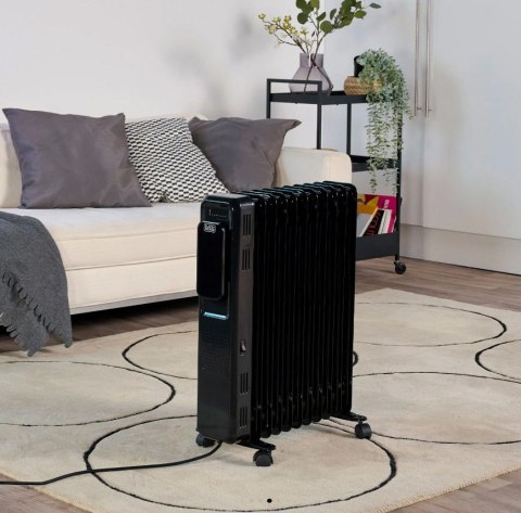 Grzejnik olejowy Black+Decker BXRA2501E (2500W; 11 elementów )