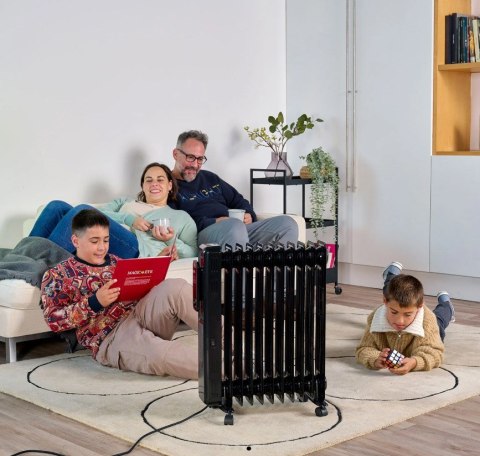 Grzejnik olejowy Black+Decker BXRA2501E (2500W; 11 elementów )