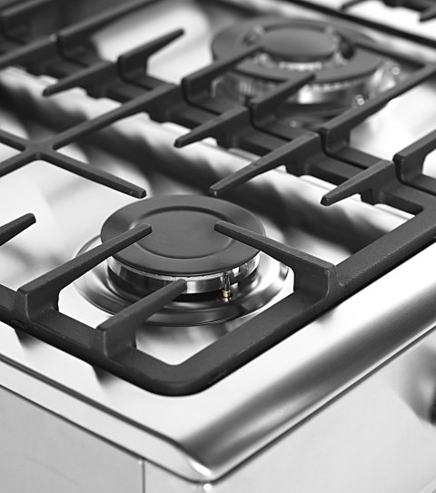 Kuchnia gazowo elektryczna Ravanson KWGE-K90A Cheff (inox)