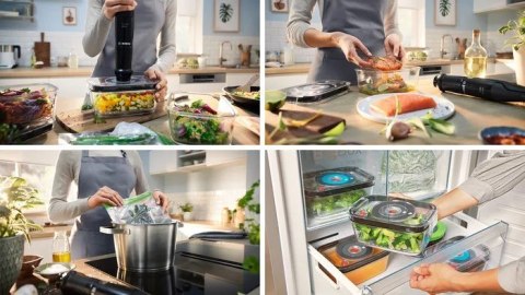 Blender ręczny Bosch MSM4B6V2 Serie 4 ErgoMaster (1000W; czarny)