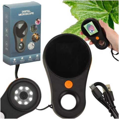 Lupa cyfrowa mikroskop powiększenie 500x 2Mpx