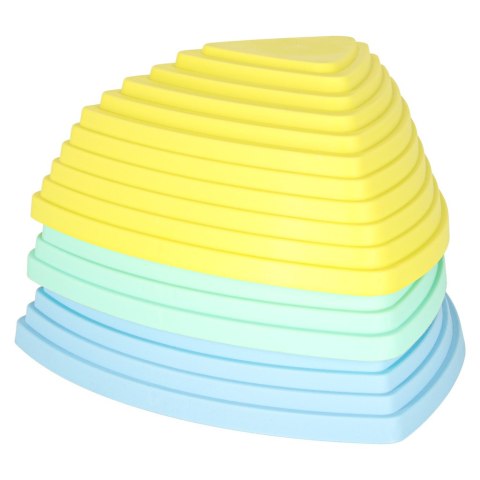 Ścieżka sensoryczna kamienie rzeczne do treningu równowagi podłoga to lawa gra 11 elementów pastelowa