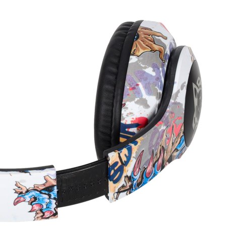 Słuchawki bezprzewodowe nauszne Bluetooth RGB Gaming Sport 150mAh