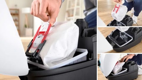 Odkurzacz workowy Bosch Series 4 BGB41HYG1H (600W ; biały)