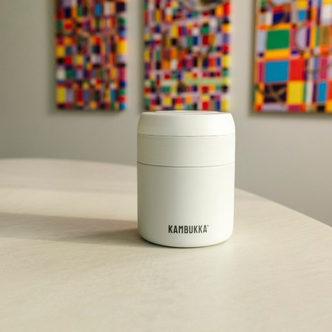 Termos obiadowy Kambukka Bora 600ml, Chalk White