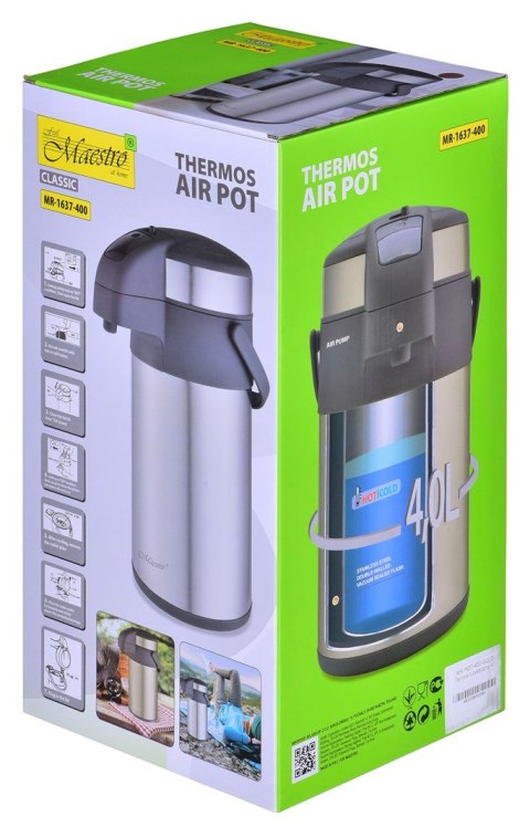 Termos turystyczny 4 l MR-1637-400-GOLD Maestro