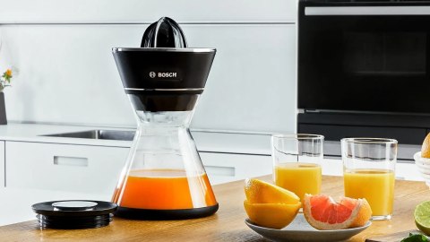 Wyciskarka do cytrusów BOSCH MCP72GPB (40W; 1l; kolor czarny, kolor przeźroczysty)