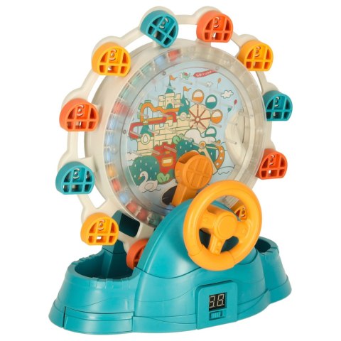 Diabelski młyn karuzela z kierownicą łapanie piłek