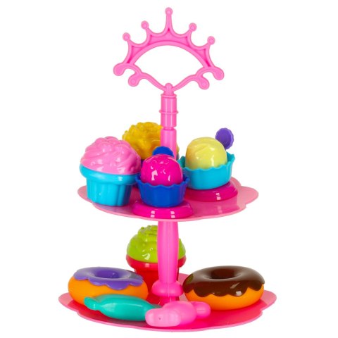 Kosz piknikowy koszyk lodziarnia desery jedzenie prowiant przekąski na piknik