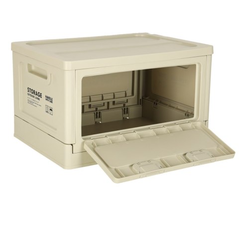 Organizer do bagażnika samochodowy pudełko skrzynka składana 25l szara