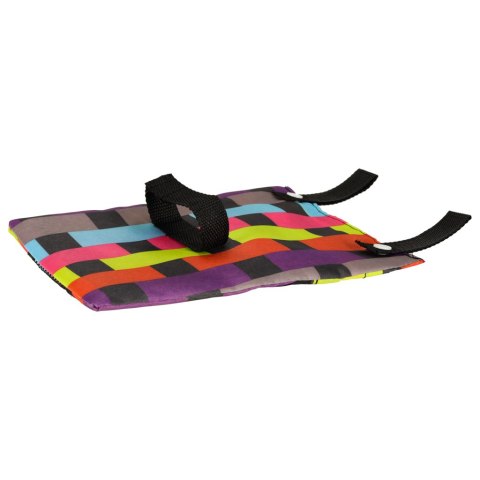 Torba na rower hulajnogę kierownicę telefon sakwa rowerowa kolorowa kratka