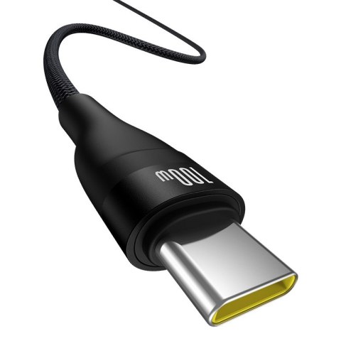 Kabel Baseus Flash 2 USB-USB C 100w 2m (czarny)