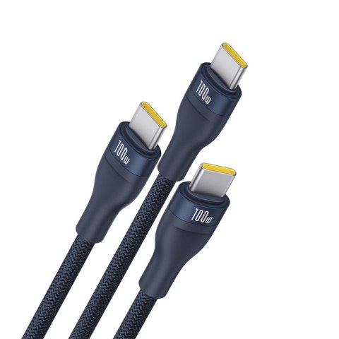 Kabel Baseus Flash Series 3 100W 1,5m (niebieski)