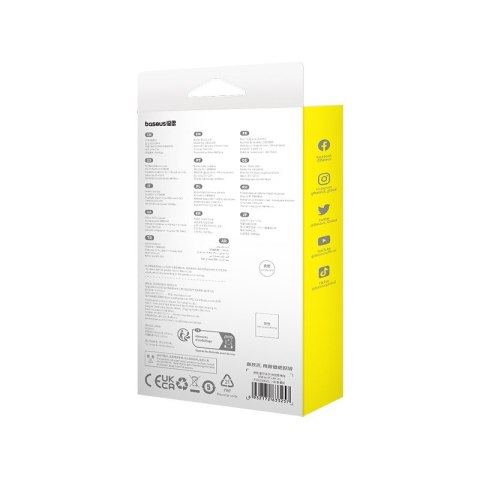 Kabel Baseus Unbreakable USB-IP 2.4A 1m (czarny)