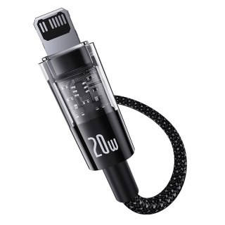 Kabel Baseus Gem USB C-IP 20W 1m (czarny)