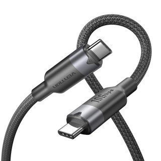 Kabel USB-C do USB-C Vention USB 3.2 5A 10Gbps 1m czarny