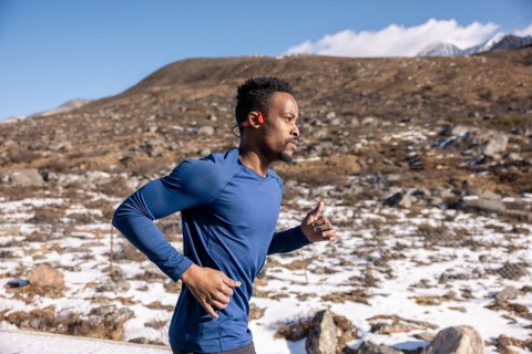 Słuchawki bezprzewodowe kostne Shokz OpenSwim Pro Grey