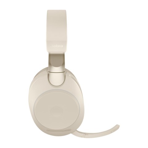 Słuchawki nauszne Jabra Evolve2 85 UC Stereo Link380a, beige