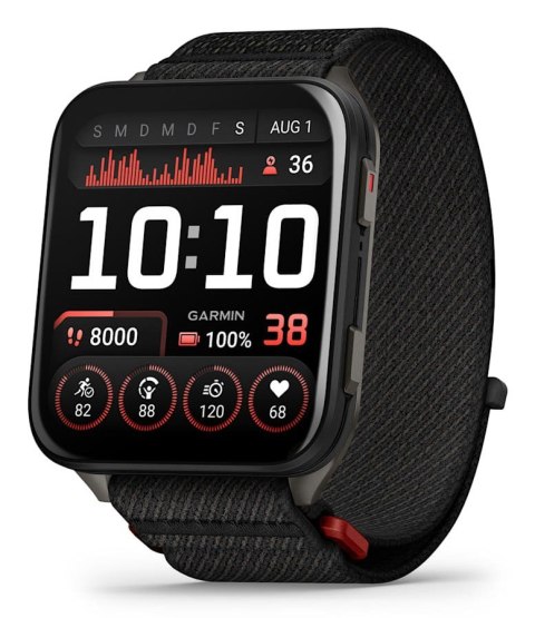 Zegarek sportowy Garmin Venu X1 AMOLED, czarny
