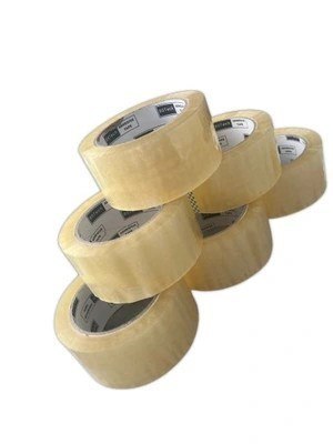 BSTech Taśma Pakowa HotMelt 48*60m Transparent karton 36szt