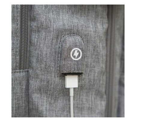 Plecak podróżny kabinowy NOVEEN CTB410, 40x20x25cm, szary