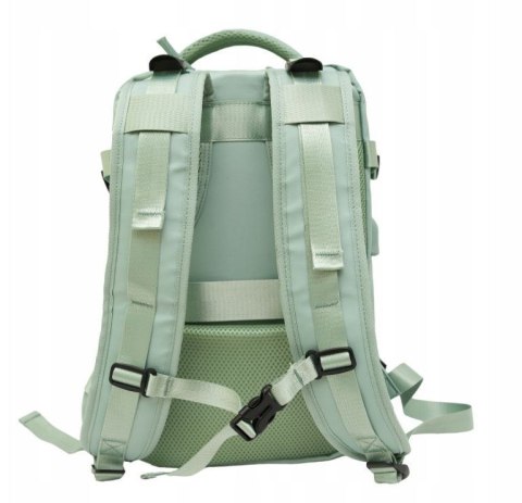 Plecak podróżny kabinowy NOVEEN CTB420, 40x20x25cm, miętowy