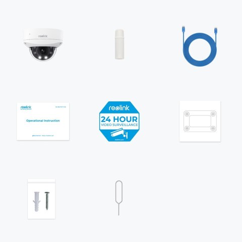 Kamera IP do monitoringu Reolink P437 8MP PoE