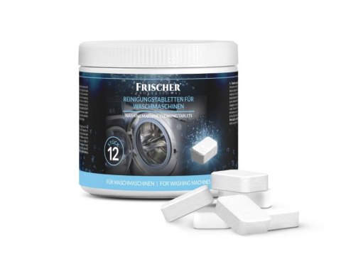 Tabletki do czyszczenia pralek Frischer 12szt