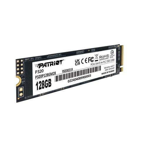 Patriot Viper P320 M.2 PCI-Ex4 NVMe 128GB 1.6GB/s