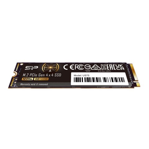 SSD Silicon Power US75 2TB M.2 Gen4 NVMe 7000/6500 MB/s (SP02KGBP44US7505)