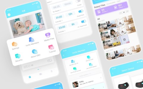 Robot ENABOT Ebo SE Biało-czarny