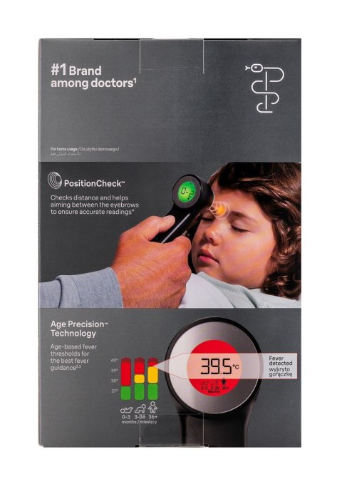Termometr bezdotykowy do czoła Braun BNT400B