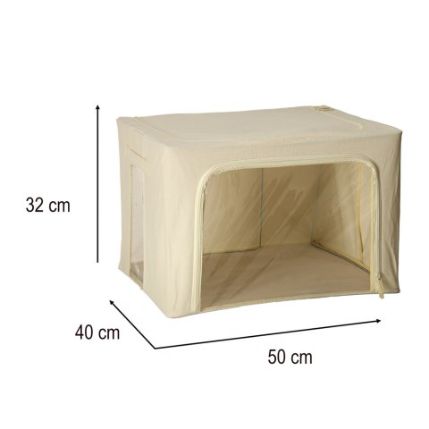 Organizer na pościel do szafy torba ze stelażem do przechowywania na ubrania zabawki 66L