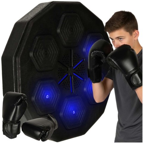 Tarcza bokserska do boksowania ścianka do boksu z muzyką trenażer