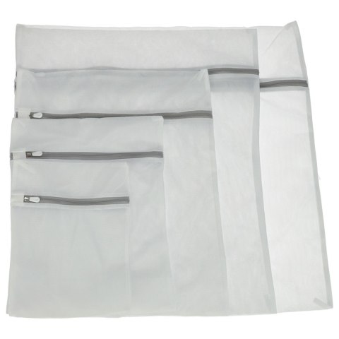 Worek siatka torba do prania bielizny ubrań spodni z zamkiem 9 szt