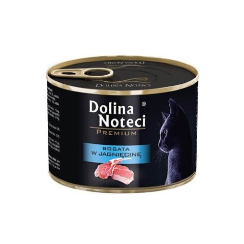 DOLINA NOTECI Premium bogata w jagnięcinę - mokra karma dla kota - 185g