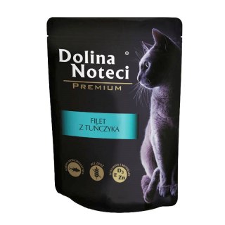 DOLINA NOTECI Premium filet z tuńczyka w sosie - mokra karma dla kota - 85g