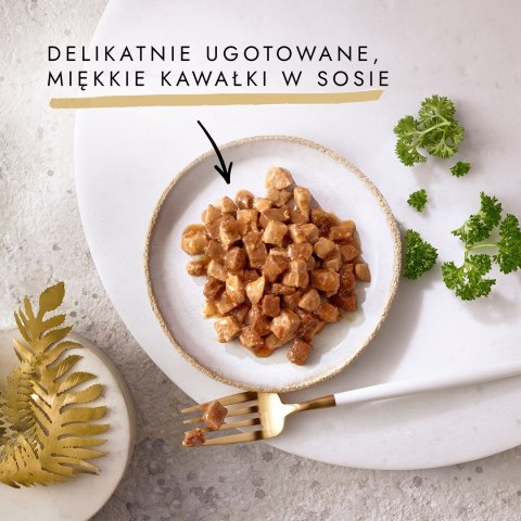 PURINA GOURMET GOLD Kawałki w sosie 96x85g