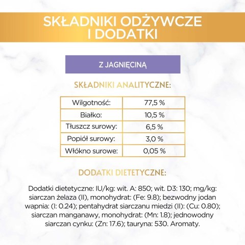 PURINA GOURMET GOLD Mus z jagnięciną 85g