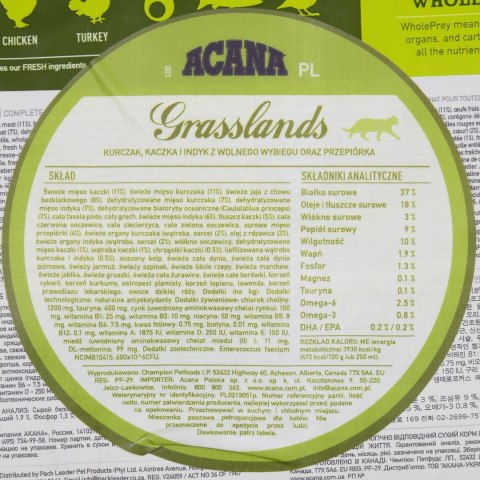 ACANA Grasslands cat 340g