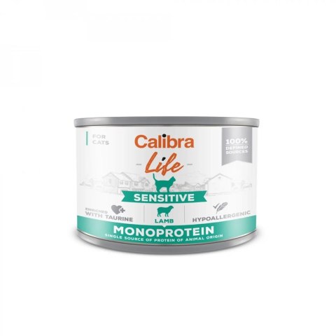 CALIBRA CAT life sensitive lamb 200g