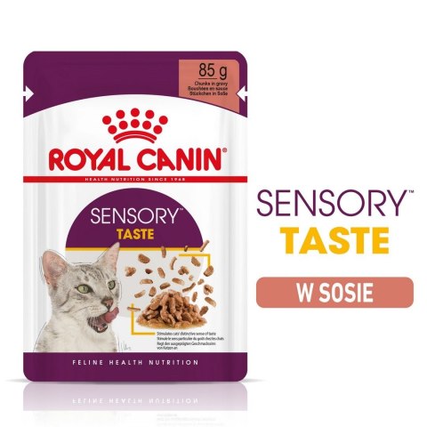 Karma Royal Canin Sensory Taste gravy 12x85g