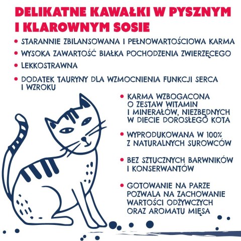 TEO bogata w wołowinę Karma sucha dla psa 850g