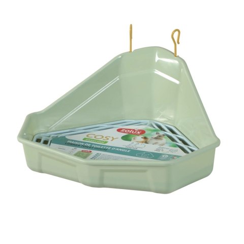 ZOLUX Toaleta narożna dla królika i kawii COSY zielona